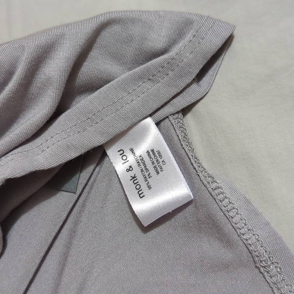 BNWT Monk & Lou Peach Ray Adira Short Sleeve Tee - Picture 4 of 5